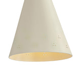 Jerico Adjustable Wall Sconce 13", Soft Sand and Patina Brass