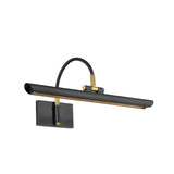 Carlin LED Picture Light 17", Old Bronze and Aged Brass