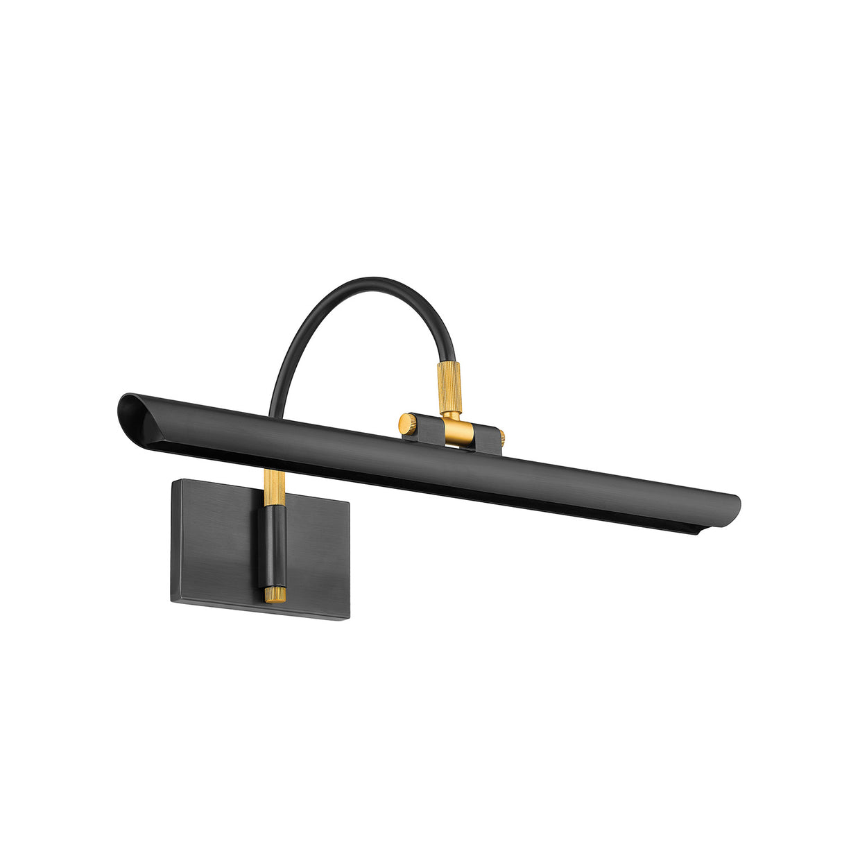 Carlin LED Picture Light 17", Old Bronze and Aged Brass