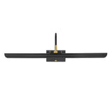 Carlin LED Picture Light 24", Old Bronze and Aged Brass