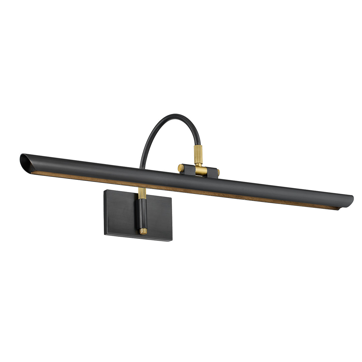 Carlin LED Picture Light 24", Old Bronze and Aged Brass