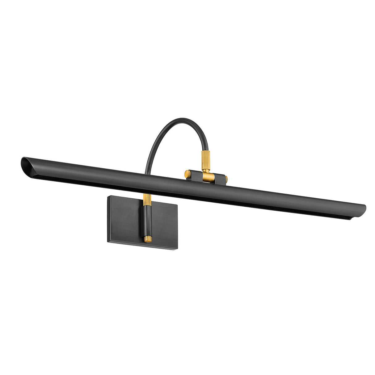 Carlin LED Picture Light 24", Old Bronze and Aged Brass