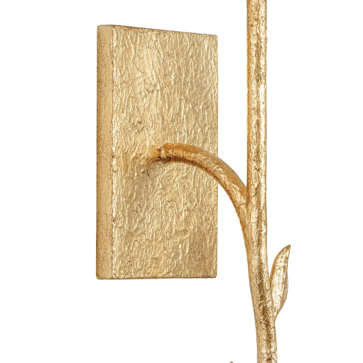 Liana Wall Sconce 25", Gold Leaf