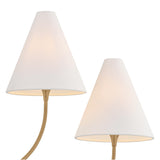 Yara 4 Light Linear Chandelier 48", Patina Brass