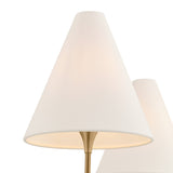 Yara 10 Light Chandelier 60", Patina Brass