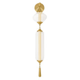 Reina LED Wall Sconce 42", Brass