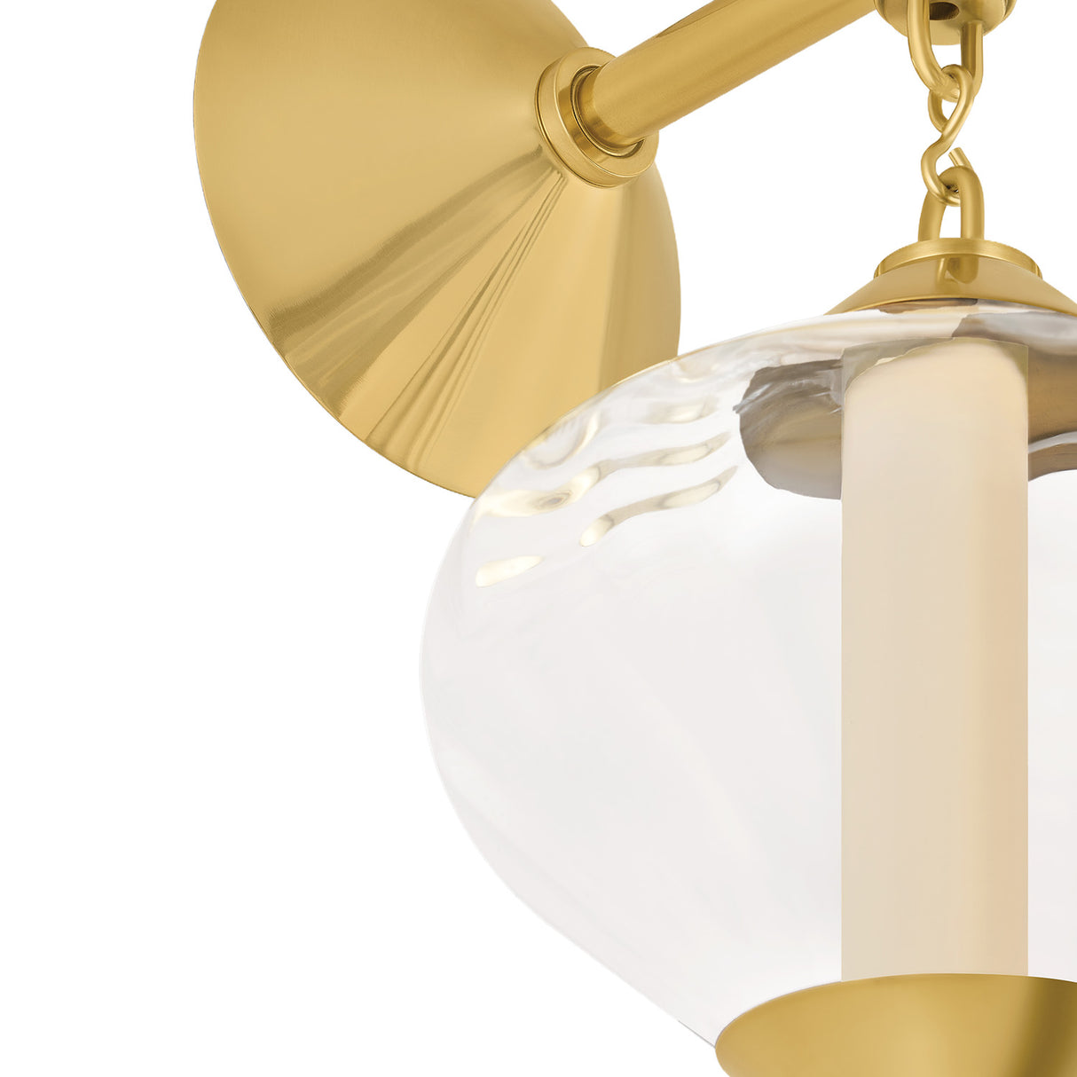 Reina LED Wall Sconce 42", Brass