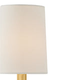 Pratt Single Wall Sconce 21", Aged Brass