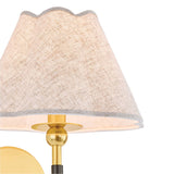 Sara Wall Sconce 17", Aged Brass and Bronze