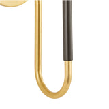 Sara Wall Sconce 17", Aged Brass and Bronze