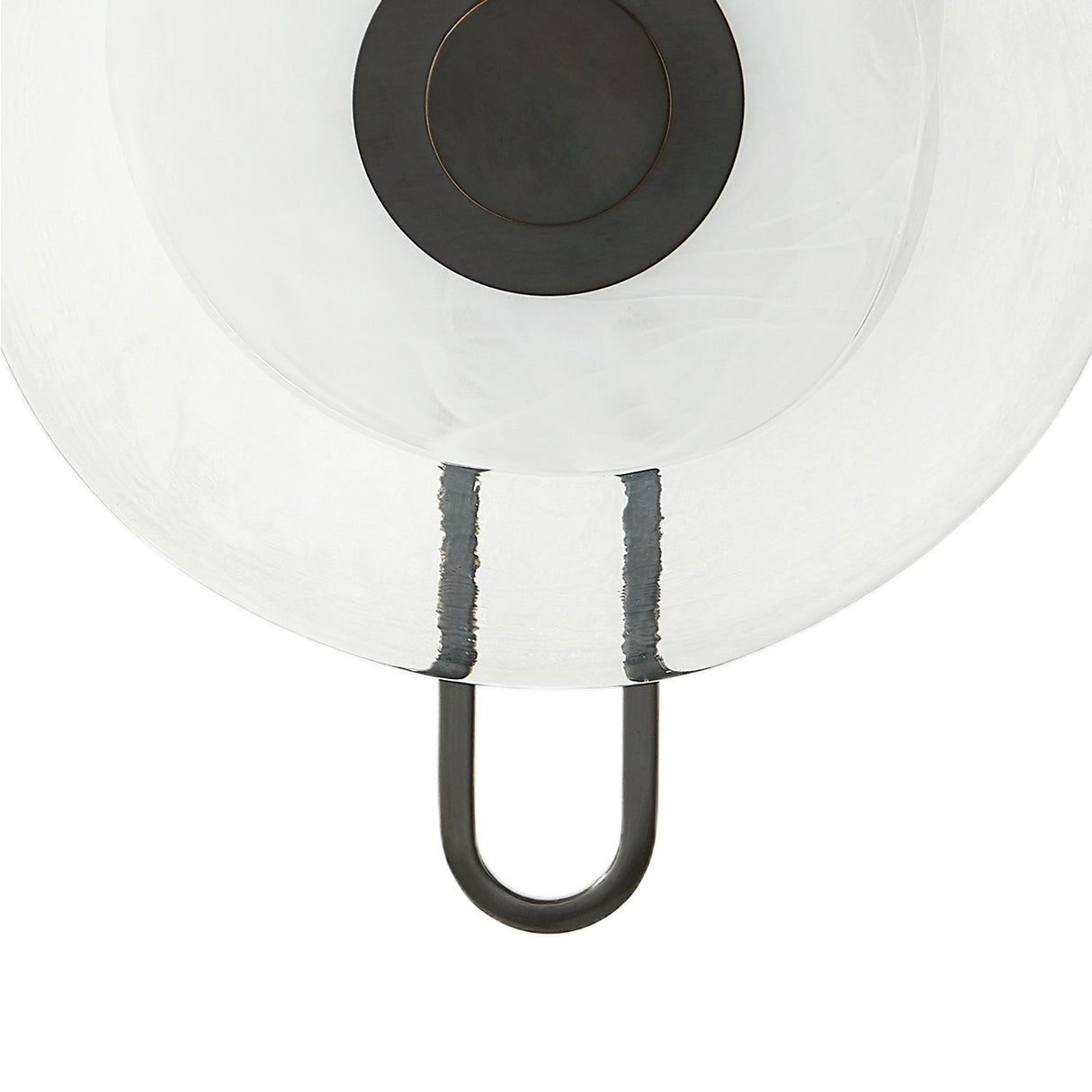 Quella LED Wall Sconce 18", Old Bronze and Piastre Glass