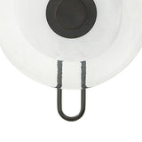 Quella LED Wall Sconce 18", Old Bronze and Piastre Glass