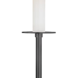 Whitney Double Wall Sconce 20", Old Bronze and Garnet Linen