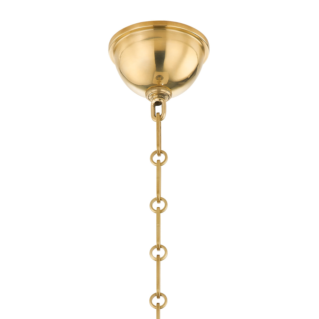 Ambrose Small Pendant 10", Urban Bronze and Aged Brass