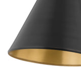 Ambrose Articulating Wall Sconce, Urban Bronze and Aged Brass