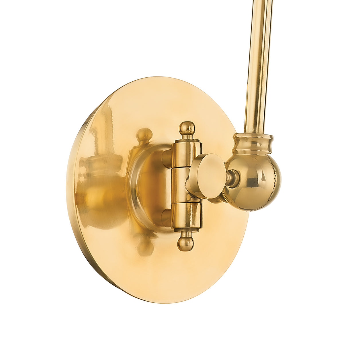 Ambrose Articulating Wall Sconce, Urban Bronze and Aged Brass