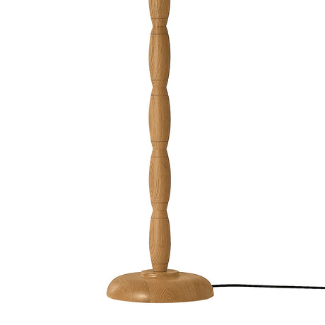 Audra Floor Lamp 64", Natural Oak