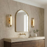 Empire LED Wall Sconce 18", Aged Brass