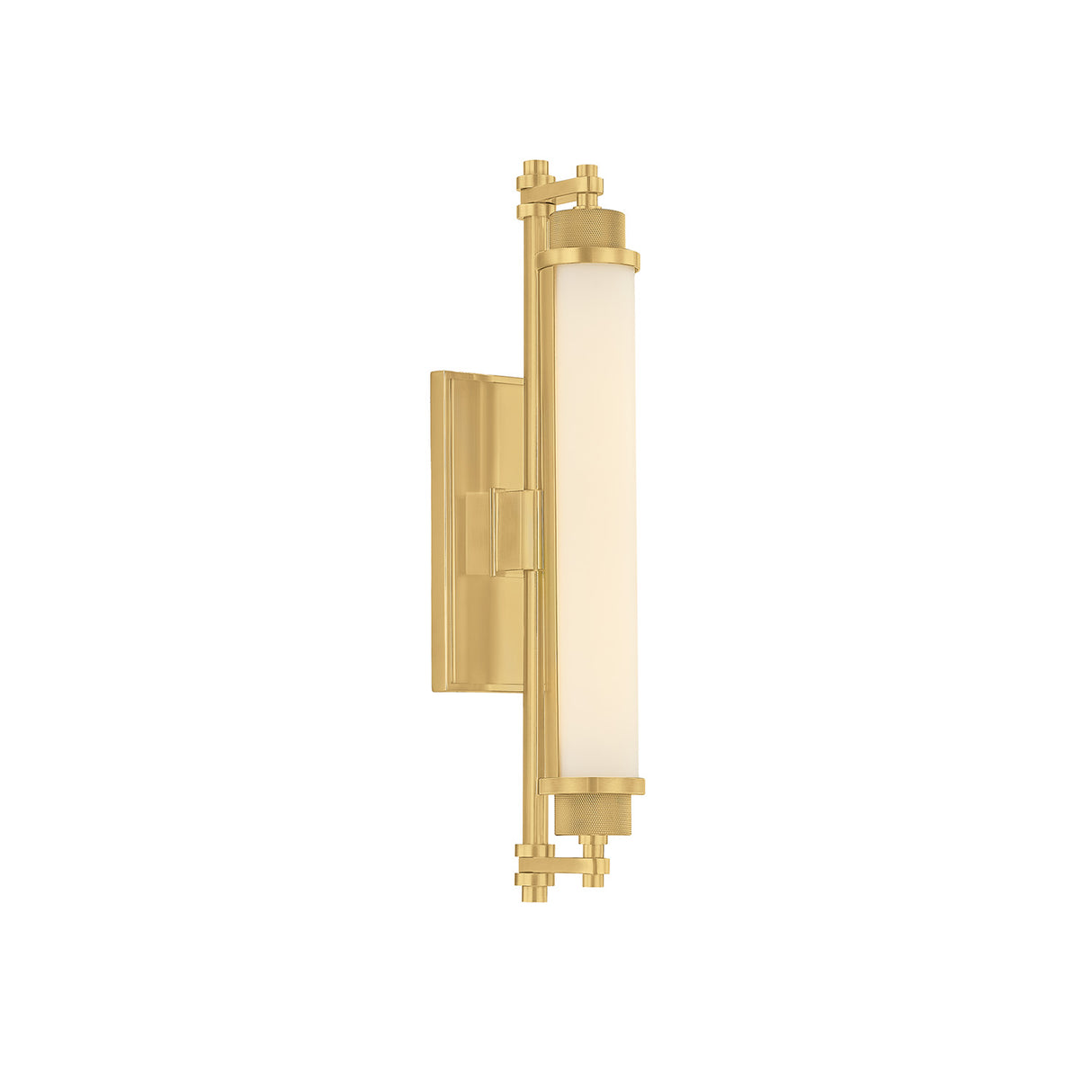 Empire LED Wall Sconce 18", Aged Brass