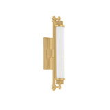 Empire LED Wall Sconce 18", Aged Brass