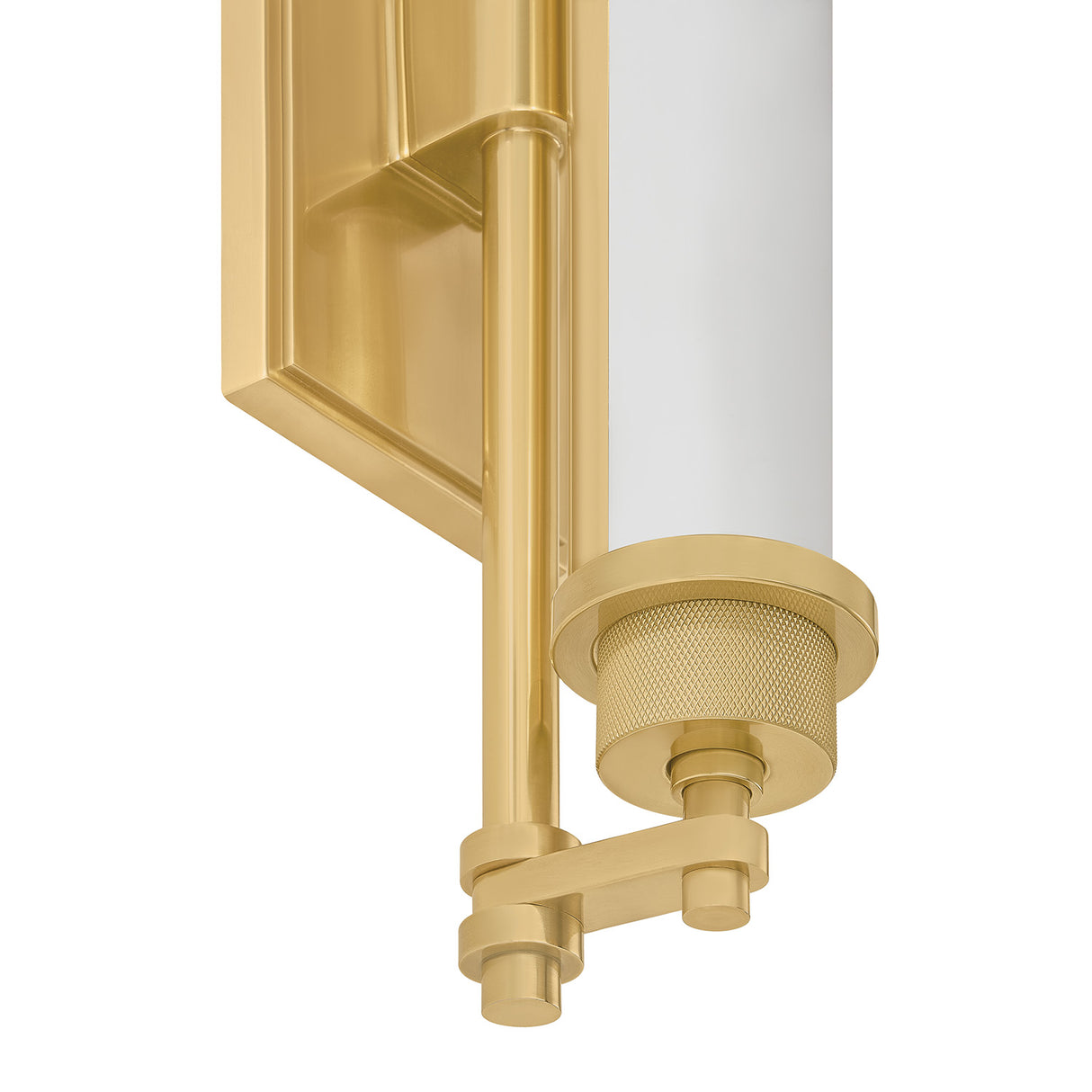 Empire LED Wall Sconce 18", Aged Brass