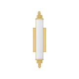 Empire LED Wall Sconce 18", Aged Brass