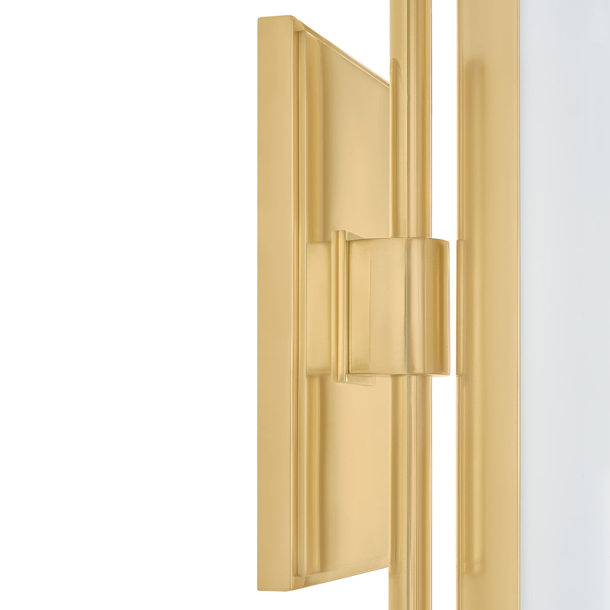 Empire LED Wall Sconce 28", Aged Brass