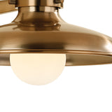 Titan 7" Wall Sconce, Patina Brass