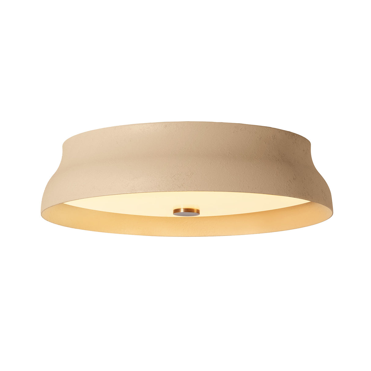 Lark Medium LED Flush Mount 16", Beige