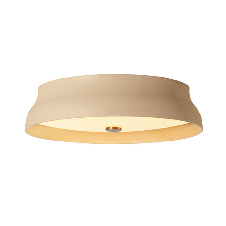 Lark Medium LED Flush Mount 16", Beige
