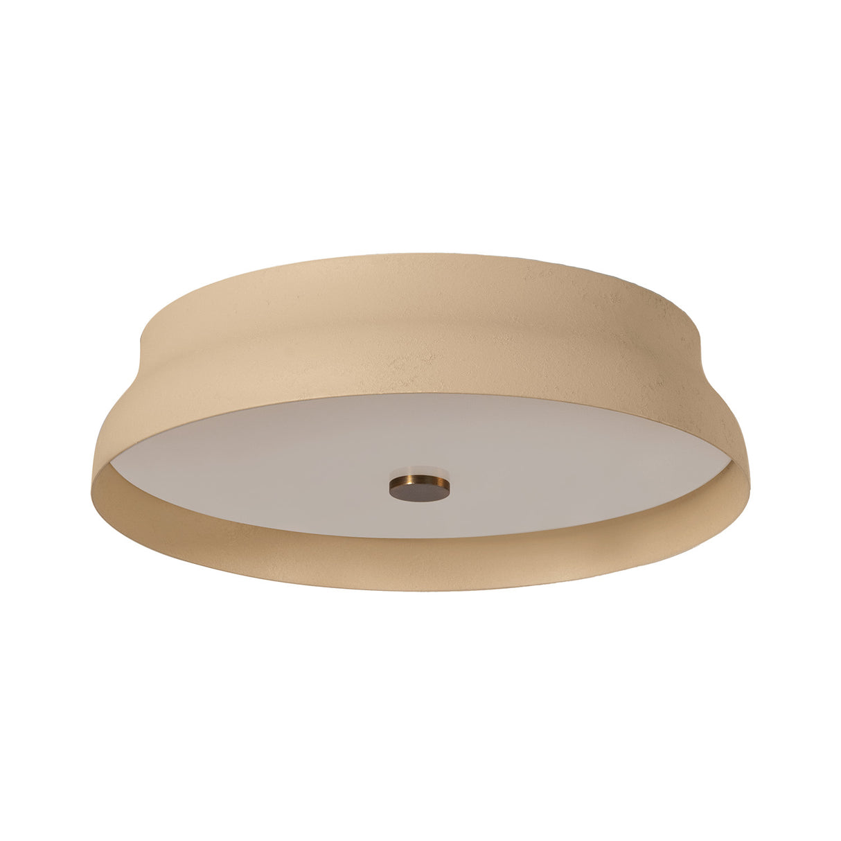 Lark Medium LED Flush Mount 16", Beige