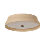 Lark Medium LED Flush Mount 16", Beige