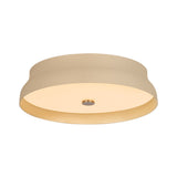 Lark Medium LED Flush Mount 16", Beige