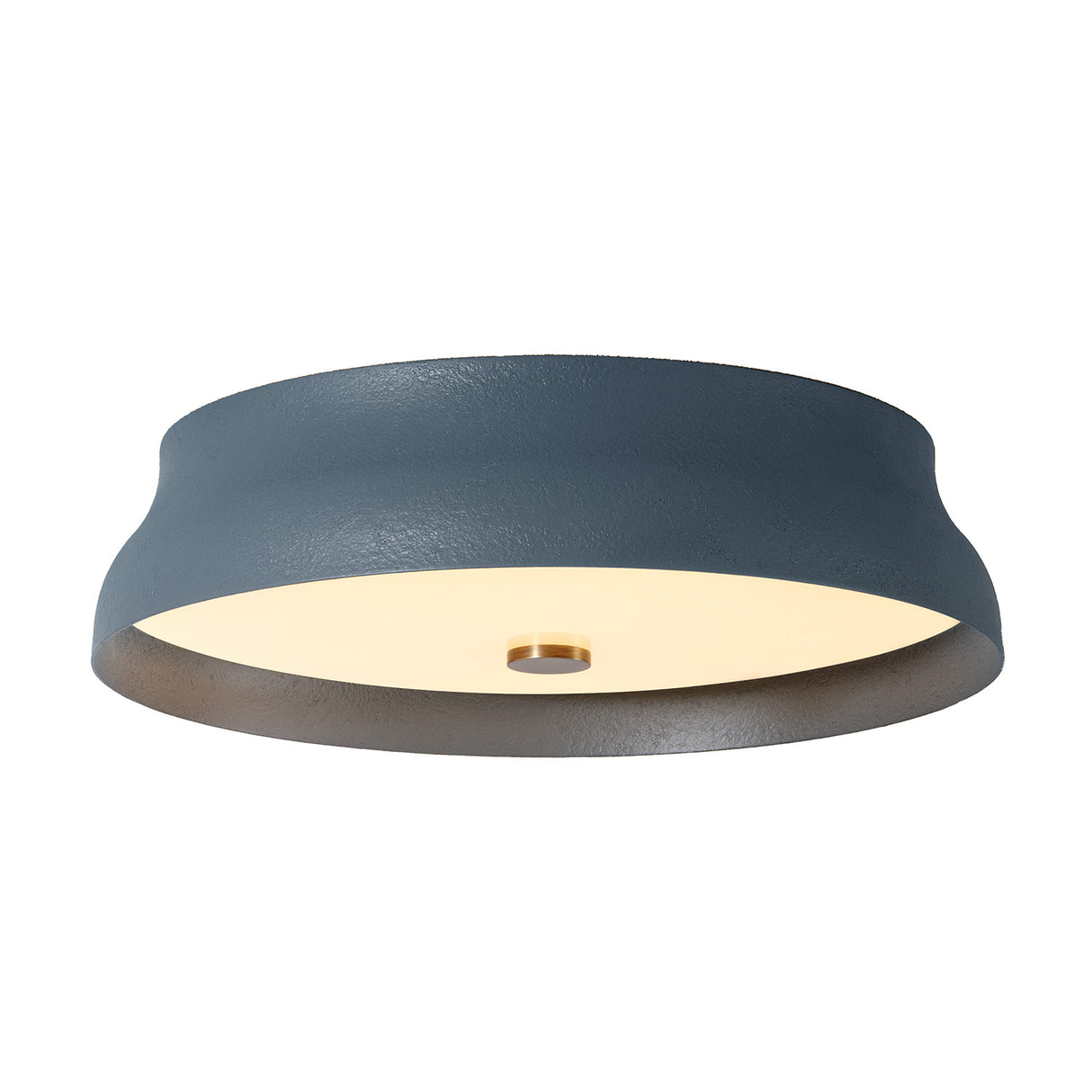 Lark Medium LED Flush Mount 16", Slate