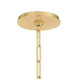 Belmont 13 Light Chandelier 55", Aged Brass