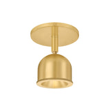 Sita LED Adjustable Spot Light 4", Aged Brass