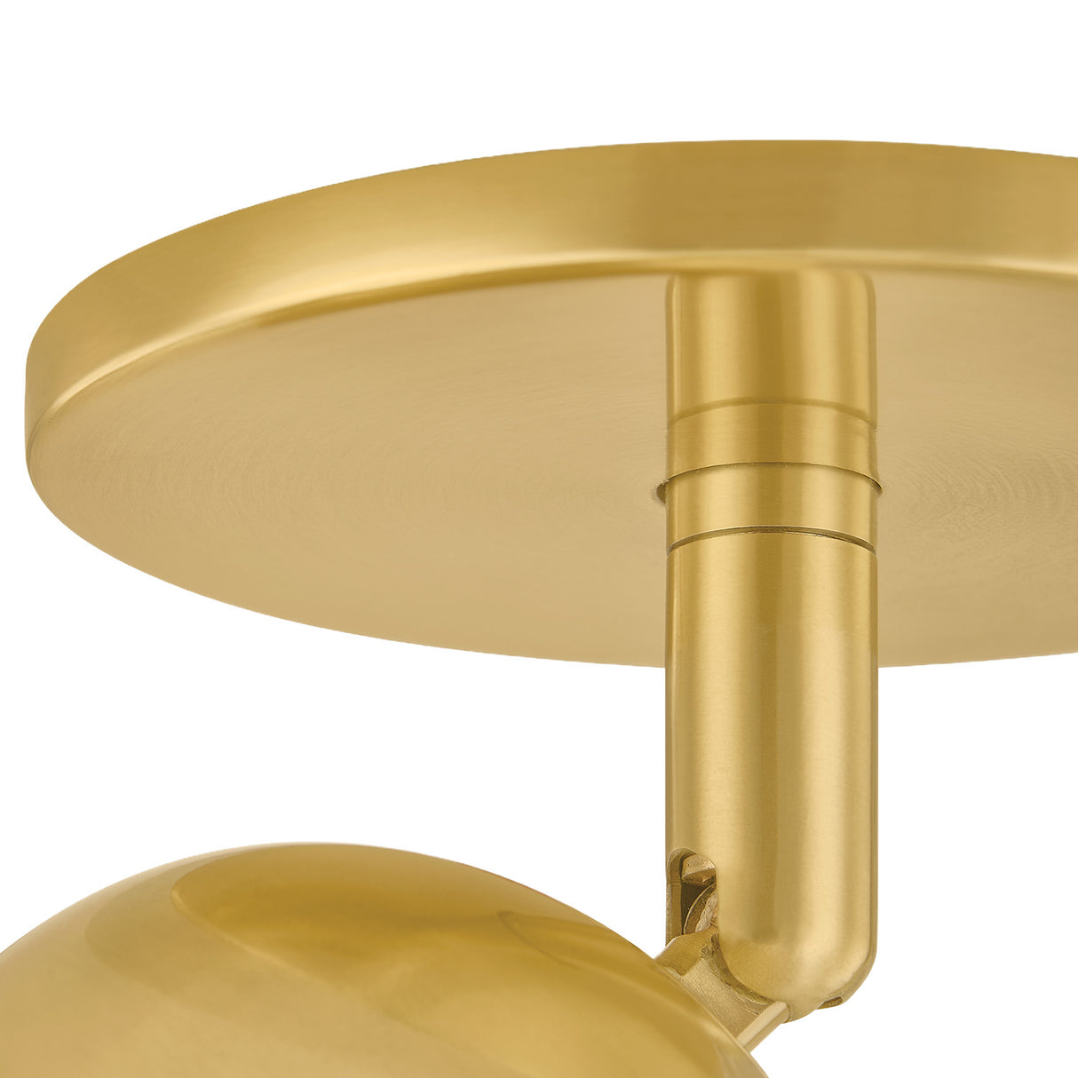 Sita LED Adjustable Spot Light 4", Aged Brass