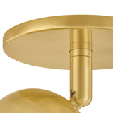 Sita LED Adjustable Spot Light 4", Aged Brass