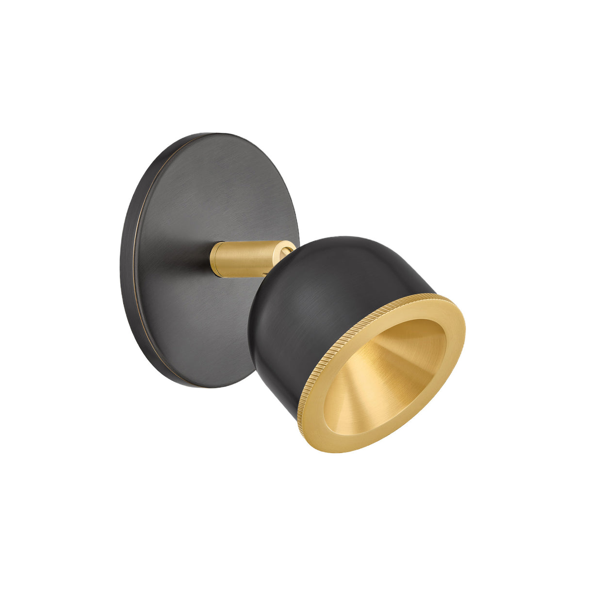 Sita LED Adjustable Spot Light 4", Aged Brass and Bronze