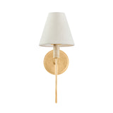 Velora Wall Sconce 16", Gold Leaf