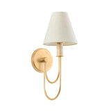 Velora Wall Sconce 16", Gold Leaf