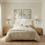 Dulcie Metal Wall Sconce 16", Harbor Blue