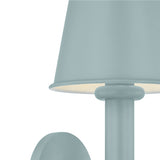 Dulcie Metal Wall Sconce 16", Harbor Blue
