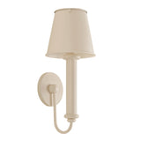Dulcie Metal Wall Sconce 16", Bisque