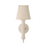 Dulcie Metal Wall Sconce 16", Bisque