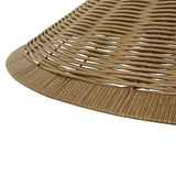 Haven Extra Large Outdoor Pendant 44", Wicker and Bronze