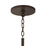 Haven Extra Large Outdoor Pendant 44", Wicker and Bronze