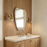 Hyla Pivot Wall Sconce 12", Patina Brass