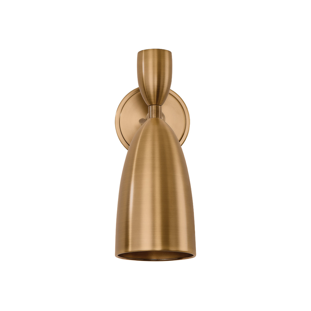 Hyla Pivot Wall Sconce 12", Patina Brass