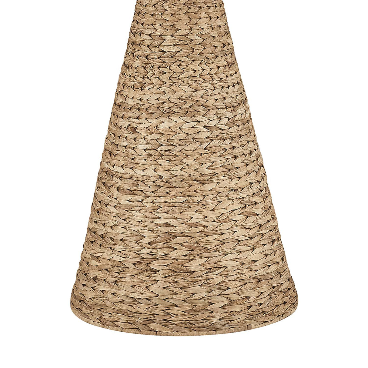 Kenna Floor Lamp 68", Natural and Patina Brass